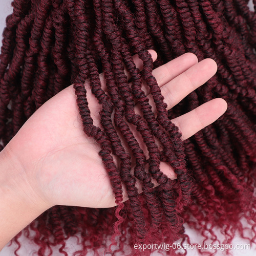 Factory Price 12 Inch Bomb Twist Hair Extension Wholesale Crochet Braid Hair Crotchet Braids Hair Extension